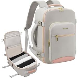 LOVEVOOK Zaino Ryanair 40x30x20, Zaino da Viaggio Aereo Bagaglio a Mano Zaini Borsa da Cabina, Impermeabile Travel Backpack per Wizzair EasyJet, 13,3 Pollici Zaino Porta PC per Scuola Lavoro