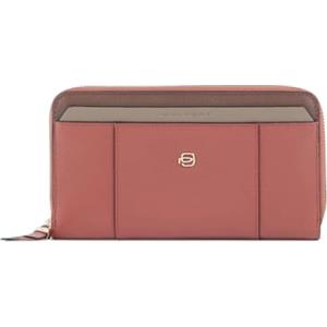 PIQUADRO Portafogli donna grande zip-around