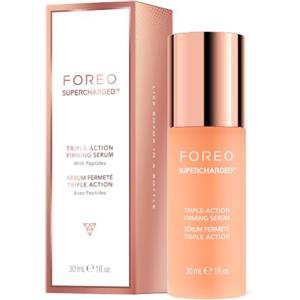 FOREO SUPERCHARGED Siero rassodante con tripla azione - Gel conduttivo - Acido ialuronico & Squalano - Siero idratante viso - Vegano e senza sperimentazione animale - Tutti i tipi di pelle - 30 ml