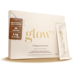 Glow25® Collagen Intensive - Tripeptidi, vitamina C, zinco, biotina