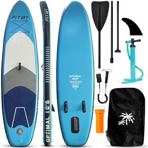 Fitby Tavola di Stand Up Paddle Gonfiabile Set di Tavola da Surf Leggero 310 cm Lungo per Tutti I Livelli PVC