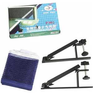 Folpus Rete Tennis Tavolo Pieghevole Set Rete Posti Supporto Ferro Fixazione Veloce Struttura Avvolgibile Funzione Salvaspazio Adatta per Gioco Informale Allenamento Indoor 185cm14cm
