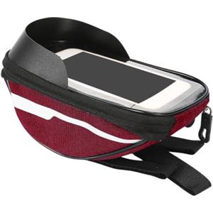 Kaeltsyn Borsa da manubrio per bici da strada Custodia per telefono anteriore per biciclette Borsa da trasporto per manubrio da ciclismo Custodia per manubrio resistente Telaio anteriore