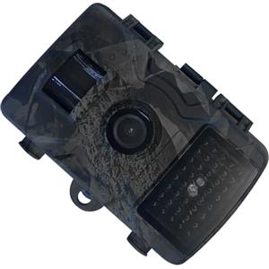 FOYTOKI Fototrappola per Caccia 12mp 1080p Schermo da 2 Pollici, Sensore di Movimento di Attivazione 0,8s, per Sicurezza Cortile e Ricerca Civile