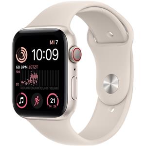 Apple Watch SE 44 mm (2022) | GPS + Cellular | Galassia | Cinturino Sport Galassia S/M + M/L