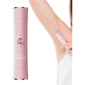Générique Epilatore elettrico donna epilatore bikini a doppia testa per donna dispositivo ergonomico per viso orecchie zona intima gambe sopracciglia