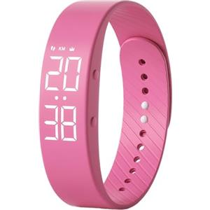Generico Orologio Svezia Vibrazione Impermeabile - Silicone Impermeabile Linea Moderna | Bracciale Sveglia per Dormiglioni | per Anziani, Bambini, Donne, Uomini, Studenti, Pendolari, Dormitorio, Biblioteca,
