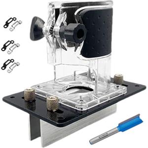 Generico Bracket Per Fresatrice Per Lavorazione Legno di Fissaggio 2 in 1 con