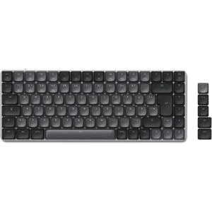 Satechi Tastiera Meccanica 75% SM1 ???????????????????????? ????????, Bluetooth, 84 Tasti, Retroilluminata e Ricaricabile, Ideale per Gaming, per Mac e Windows (Grigio-Nero, Layout Americano)