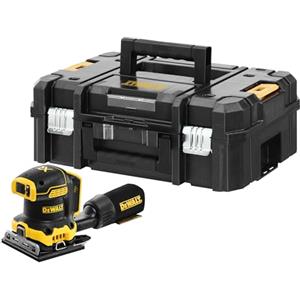 DEWALT Levigatrice orbitale1/4 XR 18V Motore Brushless - Solo corpo macchina e TSTAK, DCW200NT-X