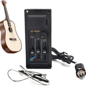 Generico Pickup per chitarra classica folk, Pickup per chitarra acustica folk | Elettroacusticizzazione Pickup per chitarra Amplificazione del tono della chitarra,Suono migliorato Controllo preciso del volume