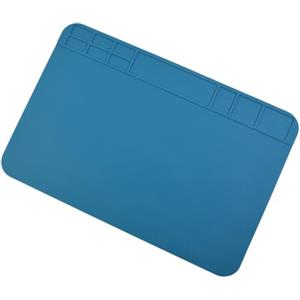 BildeeMait Tappetino di saldatura antistatico in silicone resistente al calore per riparazione elettronica Telefono portatile Computer Manutenzione 30x20cm