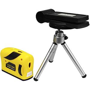 Riloer 360 ° Laser autolivellante Linea livello 2 Linea 1 punto Misurazione verticale orizzontale, strumento di misurazione manuale Cross Line