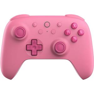 8BitDo Ultimate 2C Bluetooth Controller for Switch, Wireless Controller with 6-Axis Motion Control, Rumble Vibration, Refined D-Pad and Bumpers, and Hall Effect Joysticks (Pink)