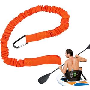 Fruusv Corda elastica per tavola da paddle 1,5 m | Cordino da paddle con cinghia riflettente di sicurezza per campeggio pesca all'aperto tavola canoa