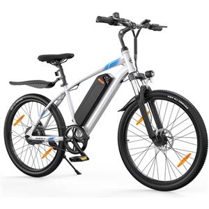 AOIHO Bici Elettrica, 24''/26'' Bicicletta Elettrica con Batteria Rimovibile 48V/36V, Fino a 100KM, Motore 250W, 21/1 Velocità Mountain Bike Elettrica, EBike Per Adulti, Bici Elettrica Uomo e Donna