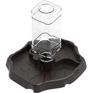 Generico D'Acqua Rettili - Distributore D'Acqua Staccabile 2 In 1,Vaschetta Cibo E Acqua Tartarughe | Per Lucertole, Gechi, Camaleonti, Tartarughe, Rane, Casetta Animali Domestici, Terrario E Vasca