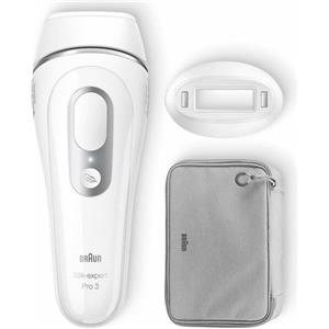 Braun Silkexpert Pro 3 Epilatore Luce Pulsata Con Custodia, Rasoio Uomo Gillette, 2 Testine