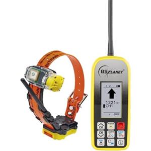 BITRABI Kit MITO 5100 collare satellitare GPS con BEEPER per cani da caccia + Palmare 103 LEGEND BT localizzatore satellitare GPS per cani da caccia (Rosa)