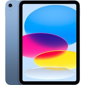 Apple iPad con chip A16: display Liquid Retina da 11'', 128 GB, Wi Fi 6, fotocamera frontale e posteriore da 12MP, Touch ID, autonomia di un giorno intero di batteria — Azzurro
