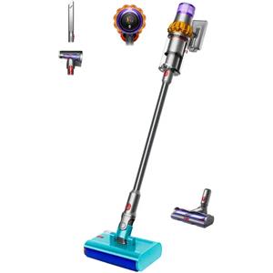 Dyson V15s Detect Submarine Aspirapolvere a bastone 2 in 1 Batteria Secco e bagnato Senza sacchetto 0,77 L Nichel, Giallo