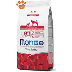 Monge Dog Natural Superpremium Mini Starter con Pollo - Sacco Da 1,5 Kg