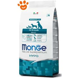 Monge Dog Natural Superpremium Adult Hypoallergenic All Breeds Salmone e Tonno - Offerta [PREZZO A CONFEZIONE] Quantità Minima 2, Sacco Da 12 Kg