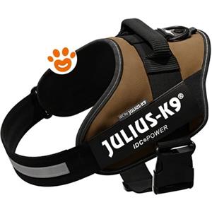 Pettorina IDC Julius K9 Powerharness (ITA) - Marrone, XXXS/Baby 1 (29-36cm)