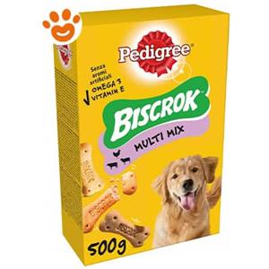 PEDIGREE Biscrok Multi Mix - Confezione da 500 Gr - CONFEZIONE RISPARMIO