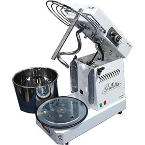 Famag Macchina del pane pizza Impastatrice a spirale professionale 5 KG RIBALTABILE a 10 VELOCITA' per pane, pizza, biscotti, panettone, dolci, per un utilizzo casalingo o professionale Famag GRILLETTA.