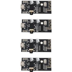 YINETTECH 4Pcs 5V USB MH-M28 Wireless Bluetooth 4.2 MP3 Modulo Lettore Audio 3.5mm Porta Audio