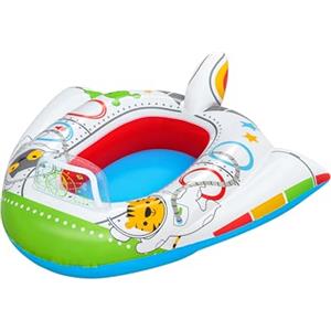 Bestway 34178 Canotto per bambini Funspeakers - modello Astronave, 3 anni+