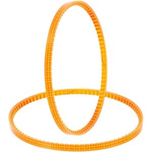 SHINEOFI Cinghie di Ricambio Robuste per Macchina Zucchero Filato Fai da Te Set da 2 Pezzi Accessori per Produttori di Caramelle da Interno Migliorano Efficienza e Manutenzione