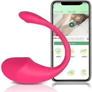 PassioneSegreta Vibratore Controllabile da App - Stimolatore Vaginale Donna con 10 Modalità, Ricaricabile USB, Silenzioso, Impermeabile, Silicone Medico - Sex Toy a Distanza PassioneSegreta