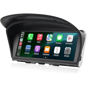 LXKLSZ Autoradio per 3 Serie BMW E60 E90 CarPlay/Android Auto Stereo per BMW CCC 3/5/6 Série E60/E61/E63/E64/E90/E91/E92/E93(2003-2008) Schermo IPS
