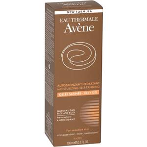 AVENE (Pierre Fabre It. SpA) Avène Gel Autoabbronzante Idratante Solare Viso e Corpo 100 ml per Abbronzatura Naturale Pelle Sensibile