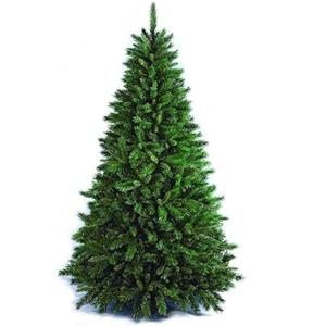 DCG GIUSEPPE DI CANΙΟ COLLECTION DCG Collection - Albero Natalizio - Artificiale con Rami Realistici - Effetto Real Touch in PE & PVC - Montaggio Facile a Ombrello - Altezze 75-120-150-180-210-240 cm (Verde Tiffany, cm 270)