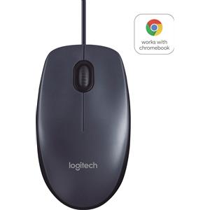 Logitech B100 Mouse ottico cablato confezione nera - Mouse - 800 dpi