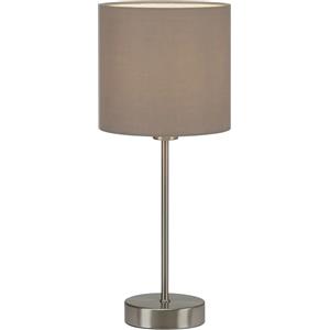 Brilo Lampada da tavolo Fabric H 38,5 cm marrone