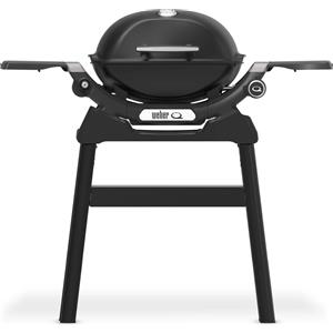 Weber Barbecue a gas Weber Q1200 1 bruciatore con 2 ripiani laterali nero
