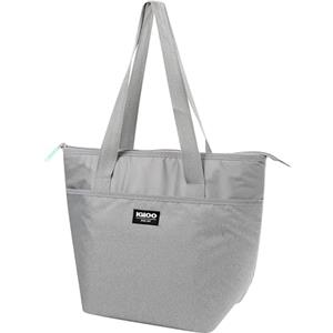 IGLOO Print Essential Mini Borsa Frigo 6L - borsa termica compatta grigia per pranzo, snack & bevande - lunch bag leggera ideale per ufficio, scuola, picnic & viaggi