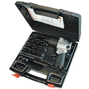 Ingersoll-Rand Kit Attrezzi 231GXP, con Avvitatore a Impulsi Pneumatico 1/2", 1 Kit + 10 Bussole, coppia massima di 610 Nm