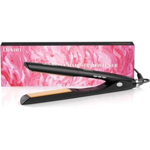 Dekuri Piastra Capelli, Piastra per Capelli in Titanio, Riscaldamento Rapido in 30s, Display LED 120-230℃