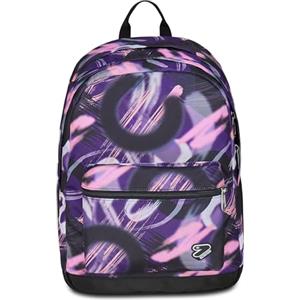 Seven Zaino Scuola Pro XXL con Cuffie Wireless, Fucsia, Tasca Interna Porta PC, 32 L, Scuola Media e Superiore, Zaino Ragazza