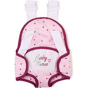 Smoby - Baby Nurse - Porta Bebè - per Bambole e Bambole - 2 Cinghie Regolabili - 220361WEB