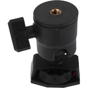 NUOBESTY Testa Sfera per Treppiede Mini Panoramica 360° Rotante in Lega e Plastico, Supporto Versatile per Fotocamera Dslr e Ring Light per Vlogging