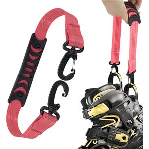 Genérico Cinghia per pattini | Cinghie portatili per pattini in linea, Athletic Winter Gear cinghia accessori per ghiaccio all'aria aperta sport invernali attività