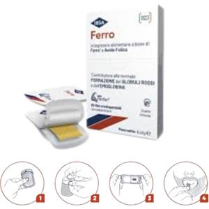 Ibsa farmaceutici italia srl Ferro Ibsa 20 Film Orodispersibile (SCAD.10/2027)