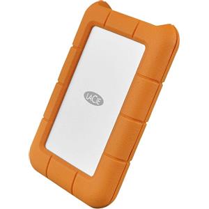 LaCie Rugged USB-C disco rigido esterno 2000 GB Arancione, Argento