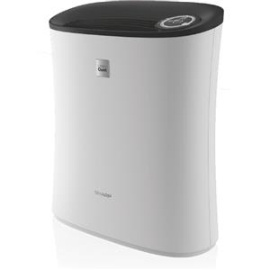 SHARP UA-PE30E-WB - PURIFICATORE ARIA - FLUSSO ARIA 180 M3/H - FILTRAGGIO A 2 LIVELLI - BIANCO/NERO